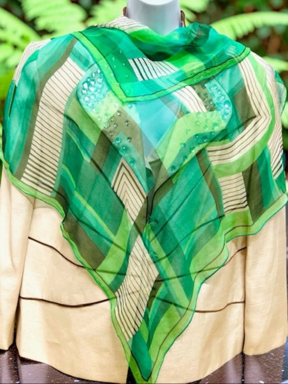 Pierre Cardin Paris + Other silk  Chiffon  scarf 30